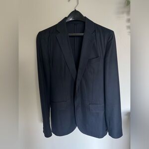 J Crew Ludlow Slim Fit Cotton Wool Blend Dark Navy sport coat/blazer 36R